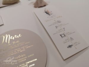 wedding stationery stampa a caldo hotfoil letterpress | Cerrone Nozze wedding boutique